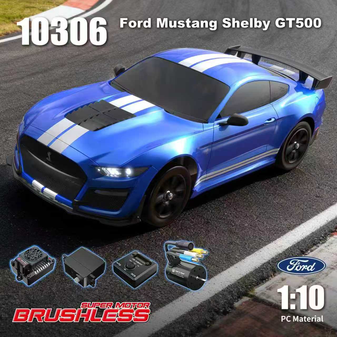 Mjx Rc Car 1:10 Ford Mustang G - Rc Hobby Toucan ulasan dan harga
