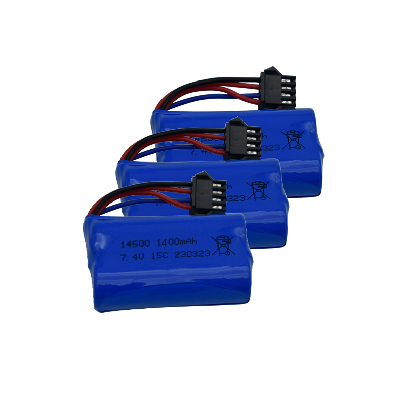 7.4V 1400mAh 14500 Lithium-Ion - Rc Hobby Shops ulasan dan harga