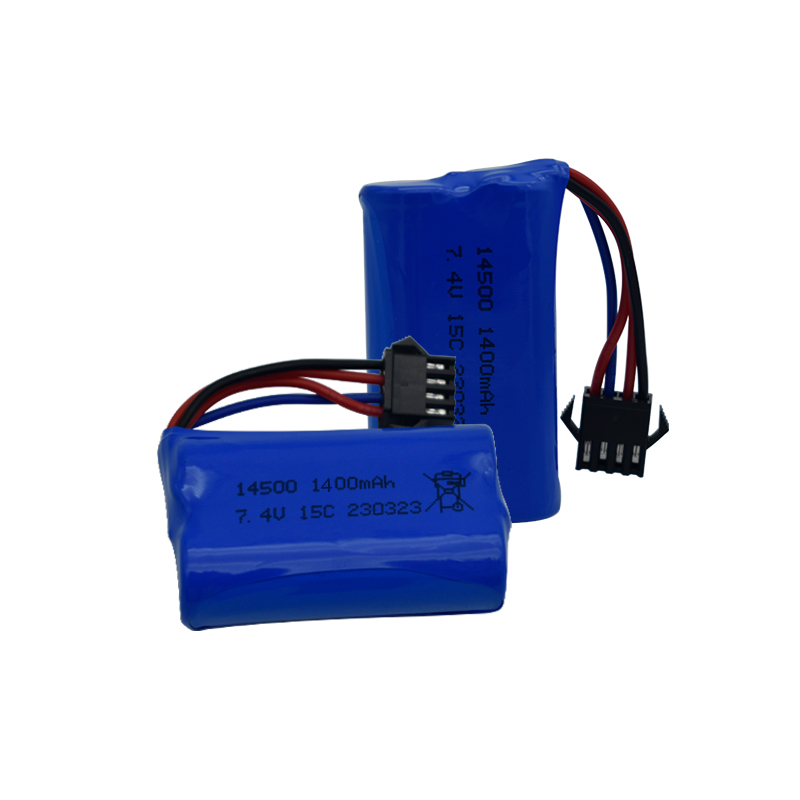 7.4V 1400mAh 14500 Lithium-Ion - Rc Hobby Shops ulasan dan harga
