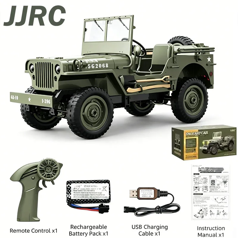 JJRC 1:10 C8815 Rc Car WILLYS  - Rc Hobby Grade Truck ulasan dan harga
