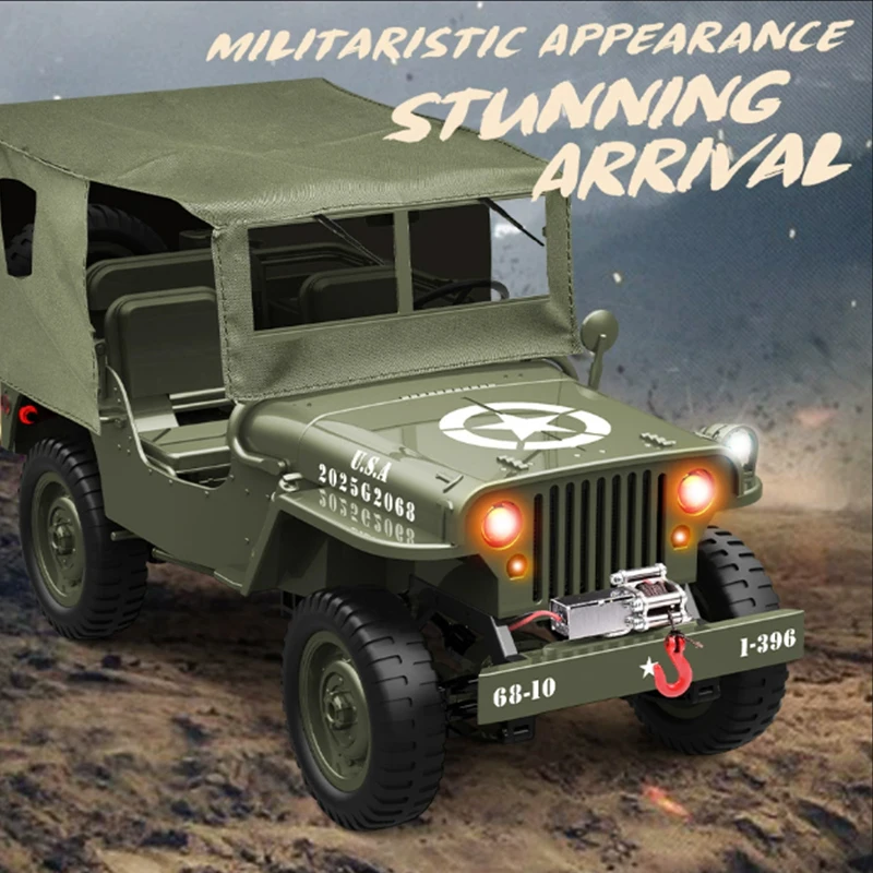 JJRC 1:10 C8815 Rc Car WILLYS  - Rc Hobby Grade Truck ulasan dan harga