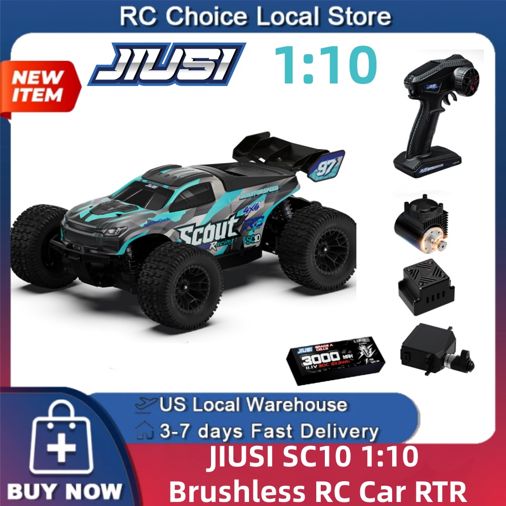 JIUSI SC10 1/10 Brushless RC C - Rc Hobby Grade Truck ulasan dan harga