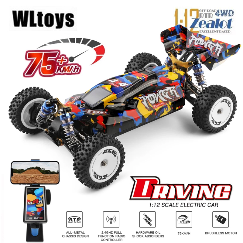 WLtoys 124017 124007 75KM/H  R - Rc Hobby Toucan ulasan dan harga