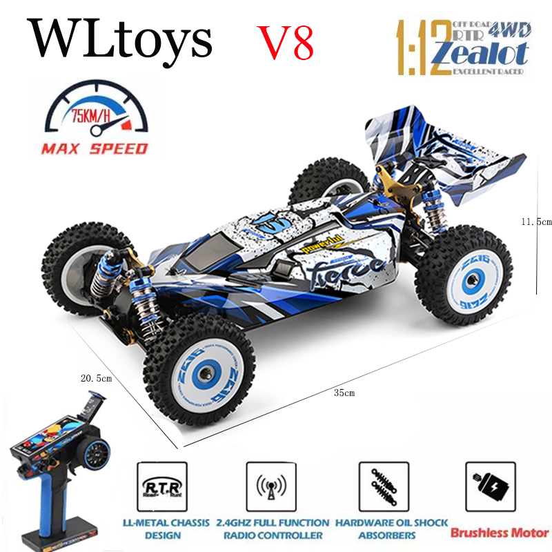 WLtoys 124017 124007 75KM/H  R - Rc Hobby Toucan ulasan dan harga